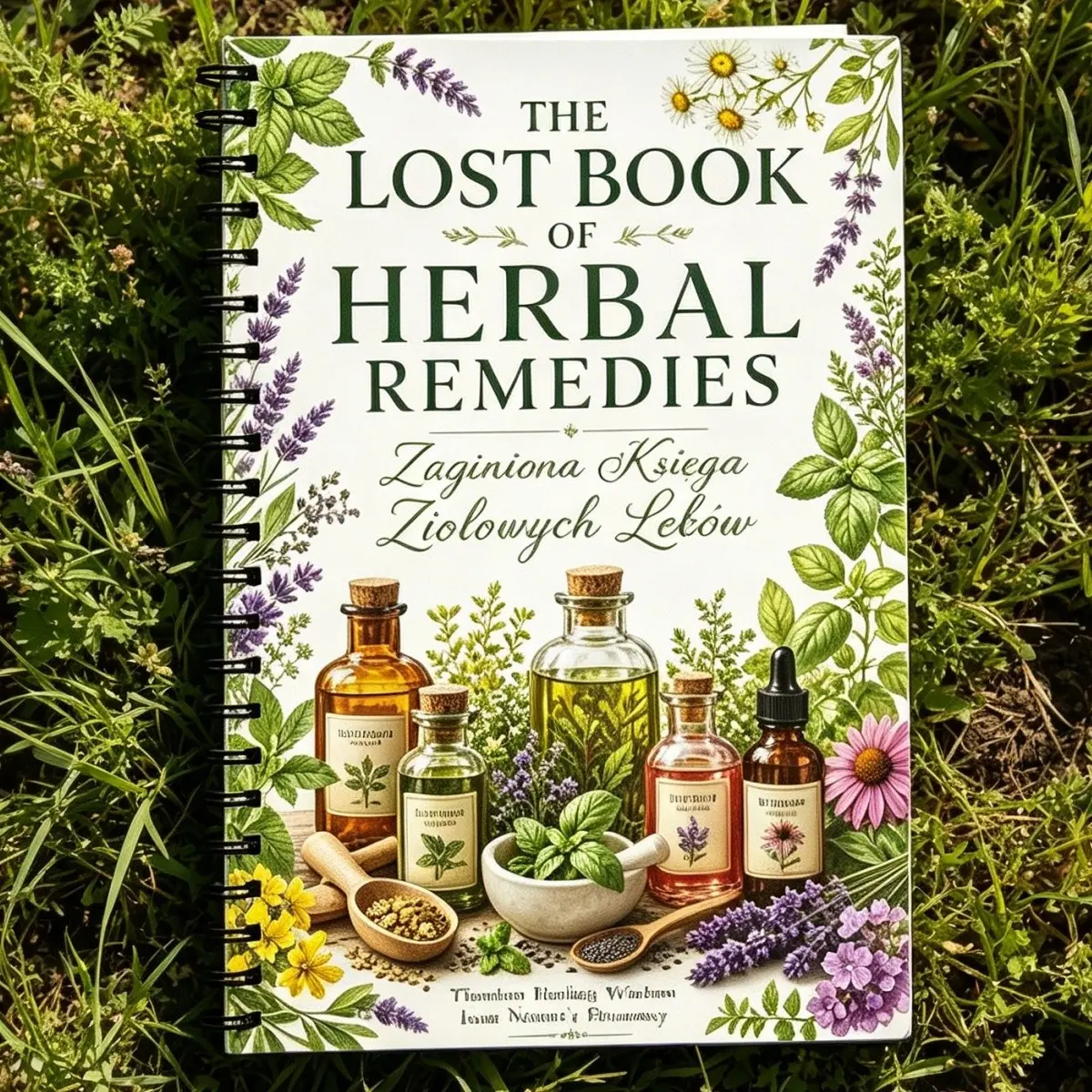 Herbal Remedies Learning Journal, Botanical Study Planner, Herbal Medicine Notebook, Plant Identification & Remedy Tracking Workbook, Wellness Journal
