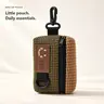 2027 Portable Small Compact Bag with Zipper, 1 Count Lightweight Coin Purse, Multipurpose Earphone Bag, Storage Bag for Home & Travel