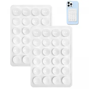 1PCS Silicone Suction Phone Case Mount,Non Slip Suction Cup Phone Mount,Hands-Free Phone Accessories Holder for Selfies and Videos,Silicon Adhesive Phone Stand Sticky Cellphone Smartphone