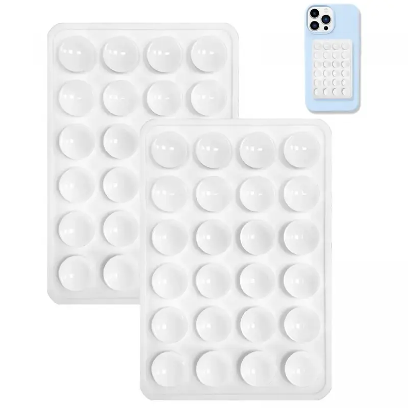 1PCS Silicone Suction Phone Case Mount,Non Slip Suction Cup Phone Mount,Hands-Free Phone Accessories Holder for Selfies and Videos,Silicon Adhesive Phone Stand Sticky Cellphone Smartphone