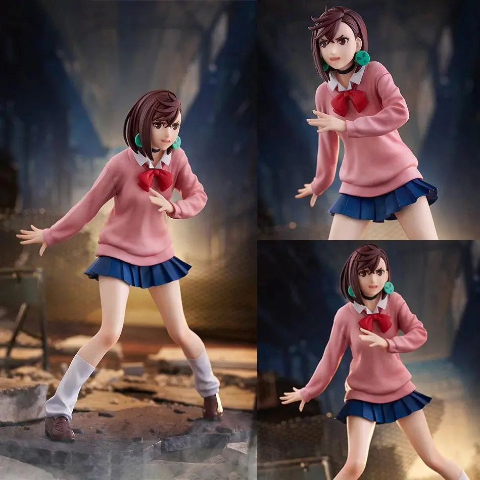PVC Transformable Action Figures - Manual Painting Collectibles, Ken Takakura/Ekarun/Momo Dandadan Anime Merch, Miniature Replica Desktop Decor & Gift