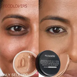 1PC Waterproof Full Coverage Concealer Cream - Matte Finish for All Skin Tones, Hides Scars & Dark Spots, Long-Lasting, Multi-Color, Effectively Covers Age Spots, Suitable for All Skin Types and Tones
