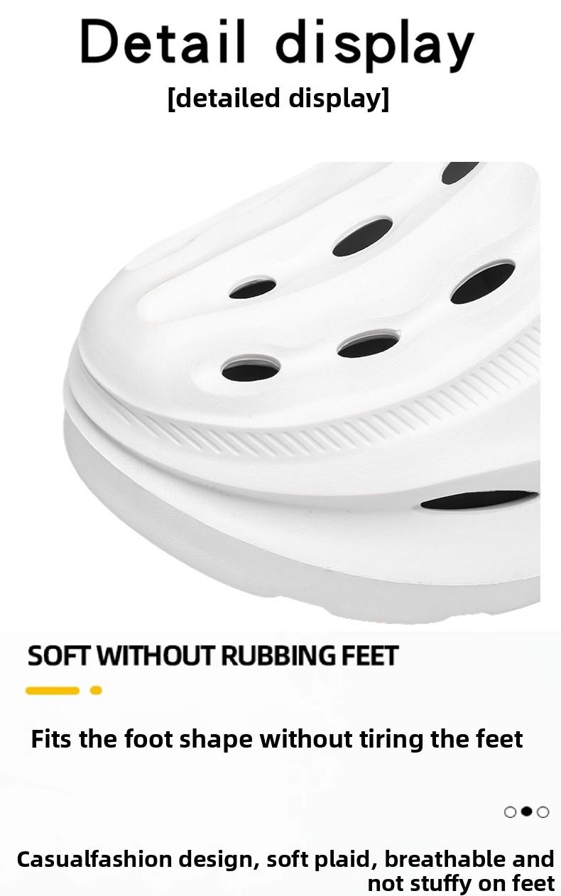 2-in-1 Slides & Clogs |     Perfect for Beach, Pool, Street Wear