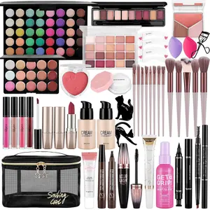 Makeup Kit for Women Full Kit Include Foundation Eyeshadow Palette Makeup Brushes Makeup Sets for Teens Girls, All In One Makeup Gift Set for Women and Beginner, Thank You Gifts, Graduation Gifts
