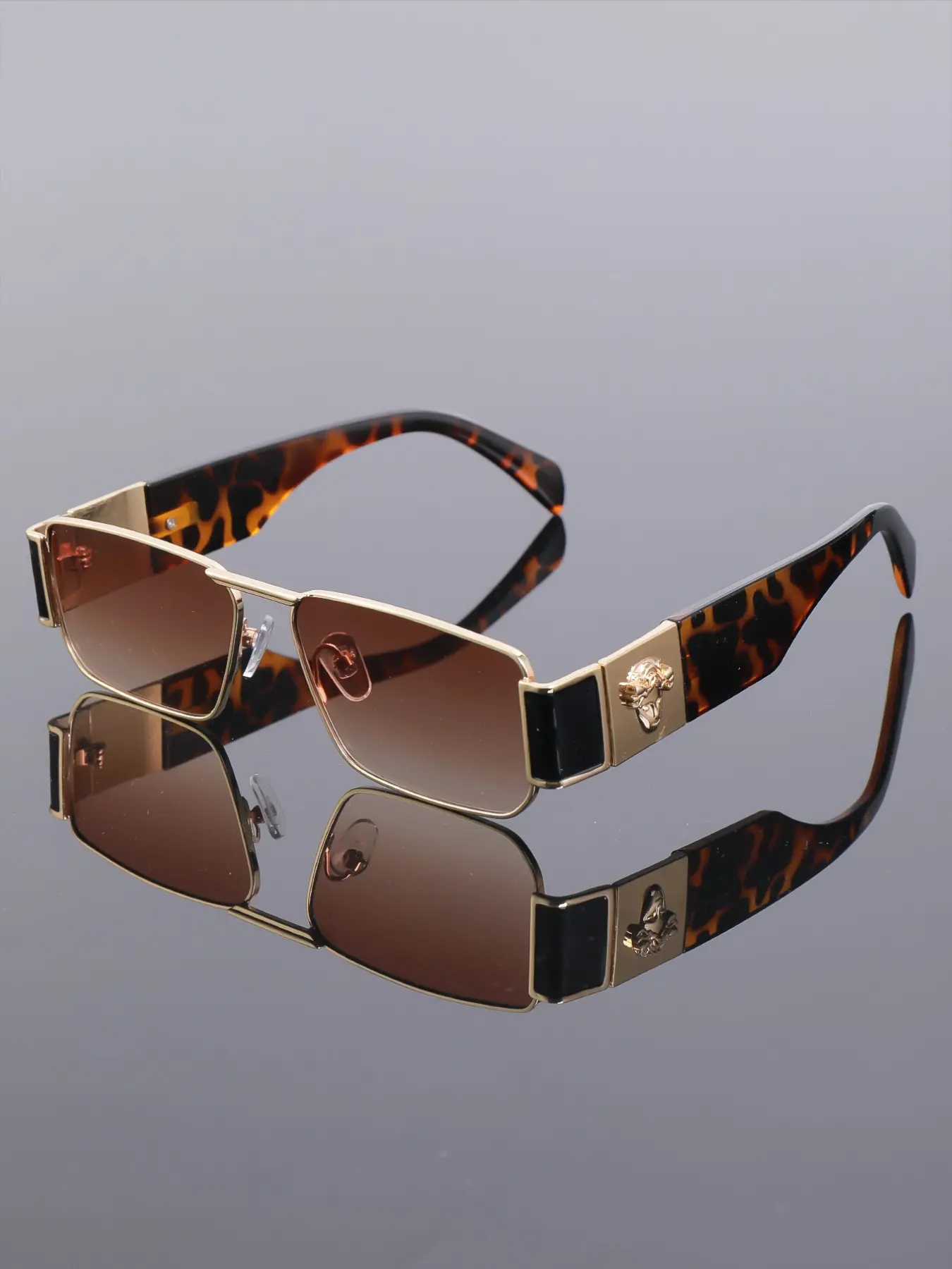New Classic Minimalist Unisex Punk Style Glasses, Small Frame Rectangular Design, Festival Party Decorative Eyewear, Men Women Fashion Accessories, Party Sunglasses