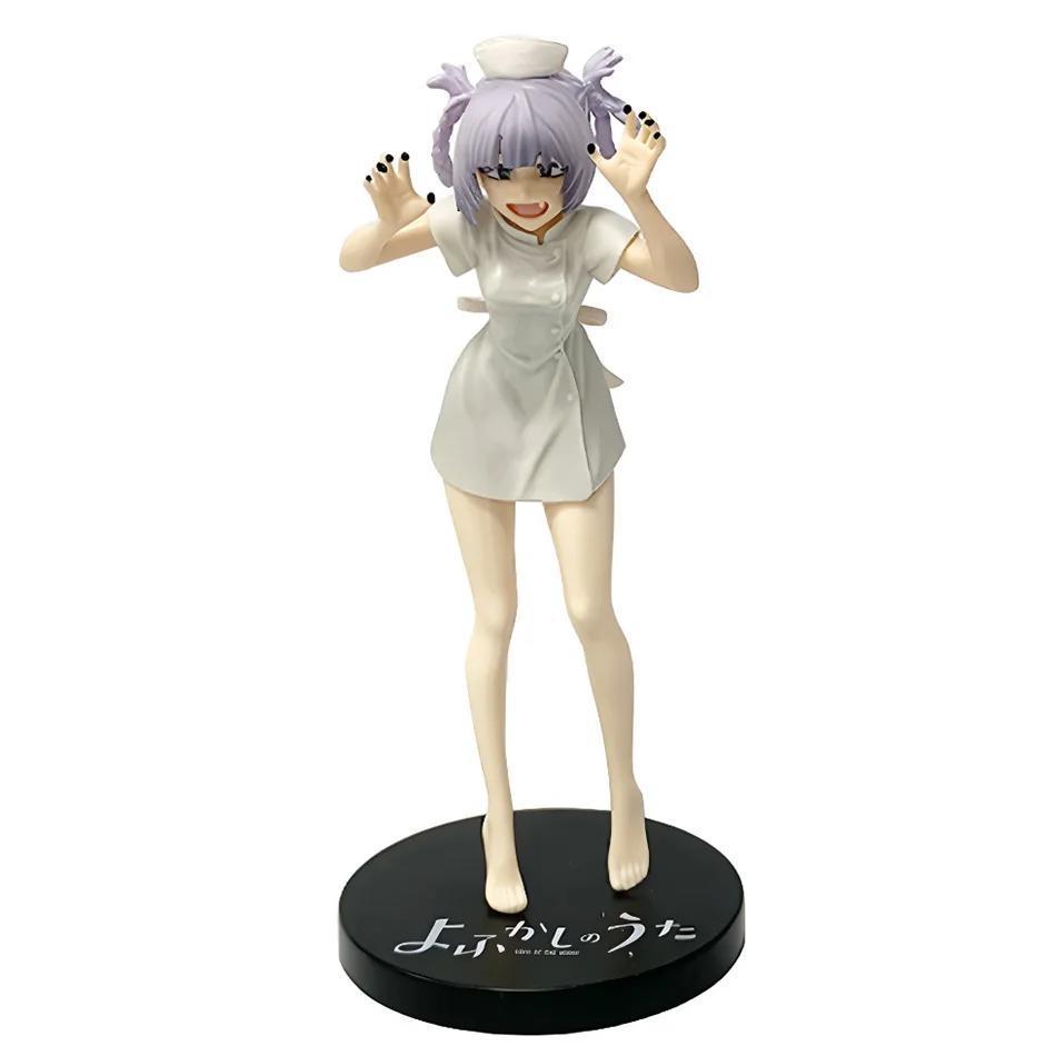 Hot 18cm Anime Call Of The Night Nanakusa Nazuna Vampire Nurse PVC Action Figure Collection Model Doll Ornaments Toys Gift