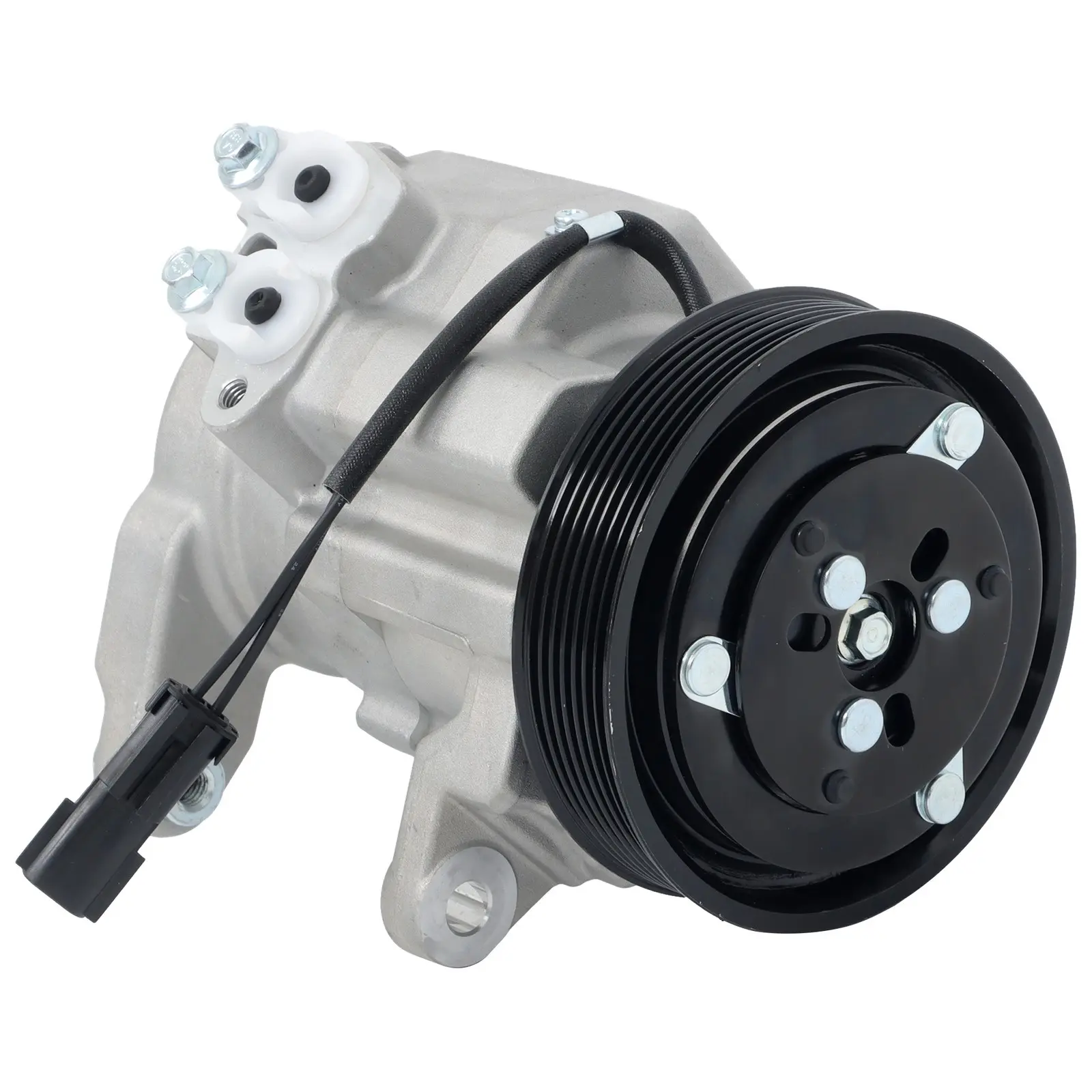 Pre-Assembled A/C Compressor and Clutch Complete Unit - 10PA17 Compressor, 12V Voltage, Pulley Included for Dodge Ram 1500,2500,3500 5.7L (2003-2008) Auto A/C Repair