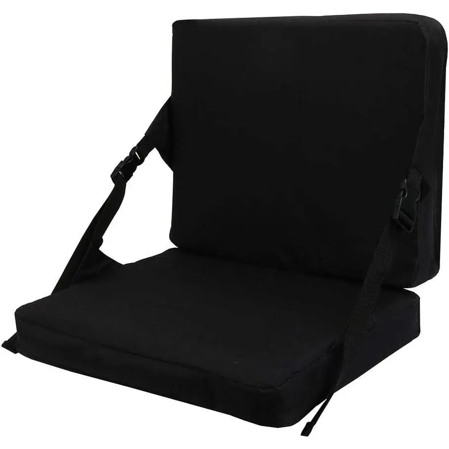 Foldable Portable Chair Cushion for Indoor & Outdoor Use - Without Back Support, Ideal for Stadium, Sports Events, Outing, Travelling, Hiking, Fishing