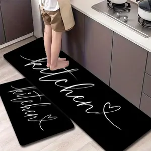 Kitchen Mats for 2/3PCS, Waterproof Kitchen Rugs, Ins Style Simple Comfort Standing Mat Rug for Home, kitchen, Sink, Laundry, Office
