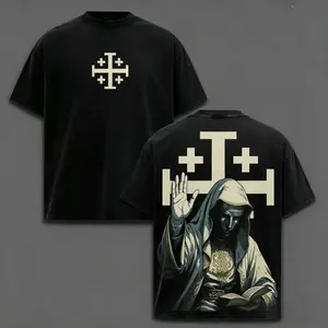 Baldwin IV Washed Oversized Tee Featuring Crusader Knight Artwork & Distressed Retro Fit – Trending Medieval Streetwear Essential,funny graphic tee, men’s trendy t-shirts, deals, humorous, 90s, streetwear,penny tees, meme, boyfriend, good graphic, sluggy
