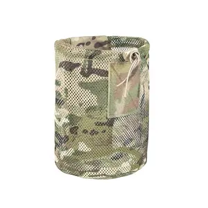 Dmgear Grid Recycling Bag, Wargame Outdoor Water Bottle Pack, Tactical Side Pouch, Multi-Functional Waterproof Tool Kit