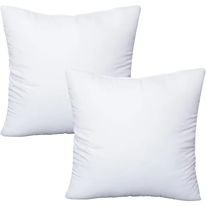 1/2/4pcs  Rectangle Cushion Insert Pillow Core Inner Pad for Sofa, Comfortable Soft Filling Material, Durable Design, Perfect for Home Decor & Seating Needs