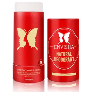 Plant-Based Natural Deodorant for Men & Women | 48-Hour Odor Protection | Aluminum-Free with Coconut Oil & Shea Butter | 2.65 oz