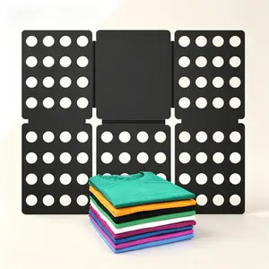 Laundry Folding Board Mini, Durable Plastic T-Shirt Folder, Easy to Fold Shirts Board, Reusable Folding Tool for Kids and Adults, Clothes Folder Board for Quick Organization, Space-Saving Laundry Aid
