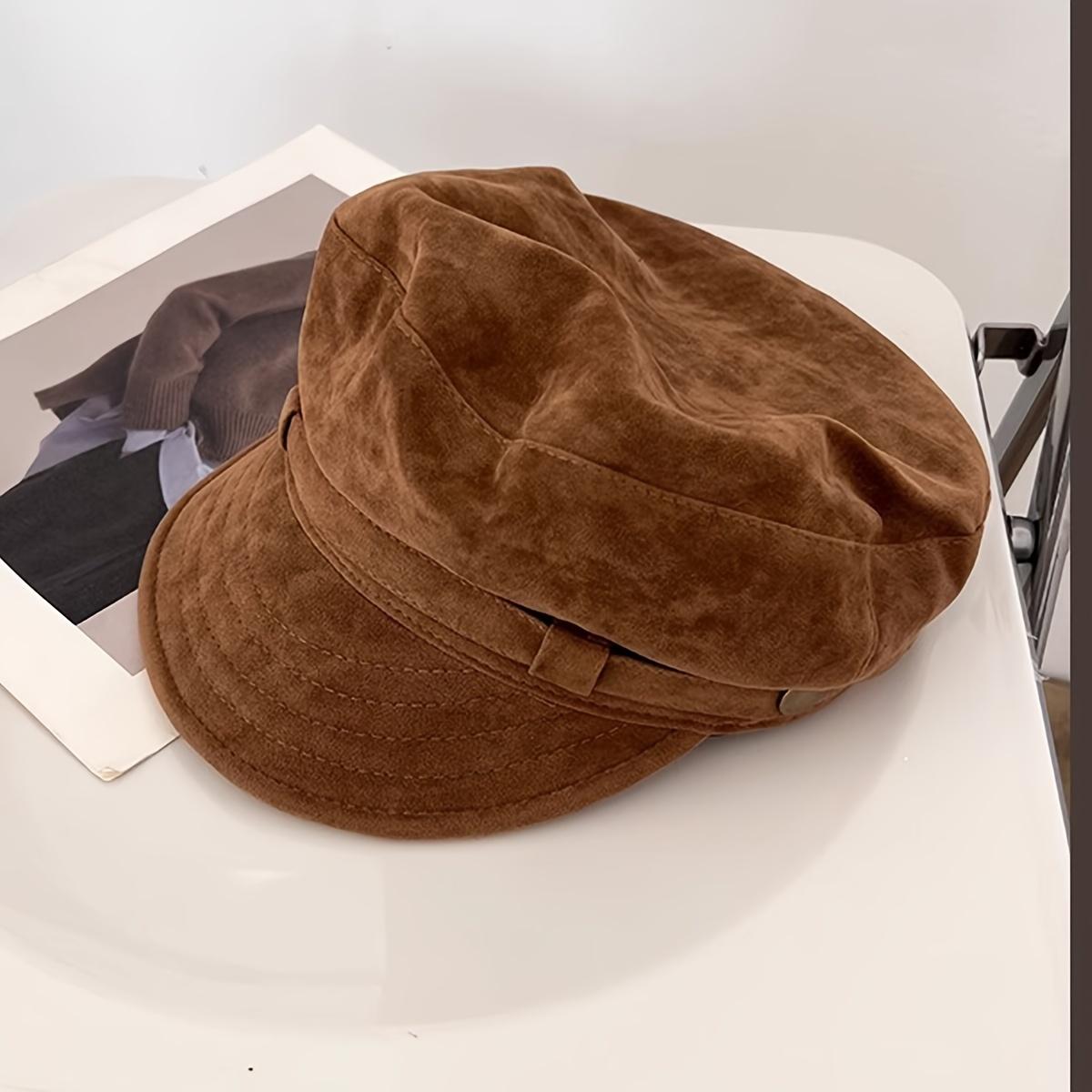 New Style Octagonal Face-Lengthening Artist Beret Hat - Vintage British Newsboy Cap for Women and Men, Elegant American Trend