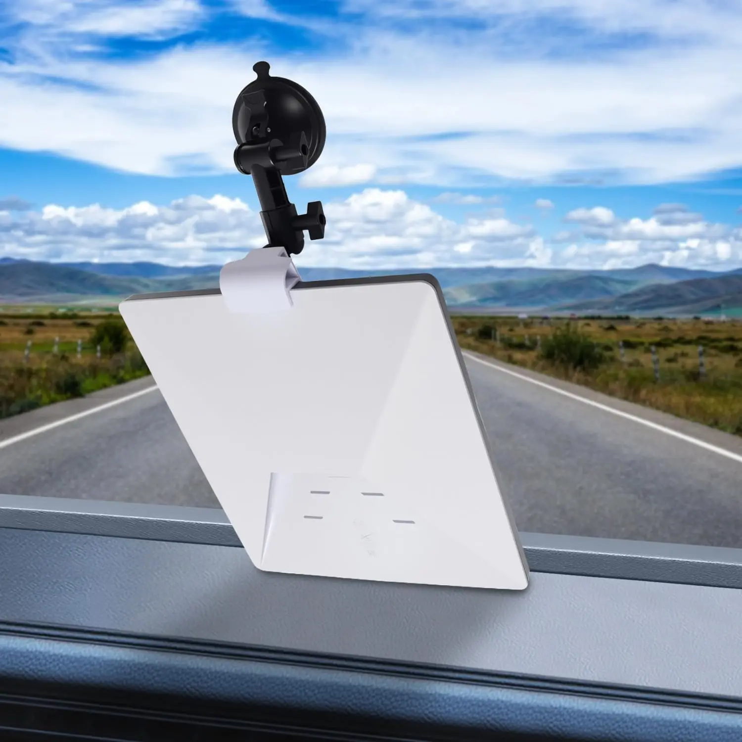 Starlink Mini  Mount for  Dashboard – Angle-Adjustable Suction Cup Mount Accessories with  Hold,  Starlink Mini Mounting Kit for Driving, Road Trips, and   Use (Style*A)