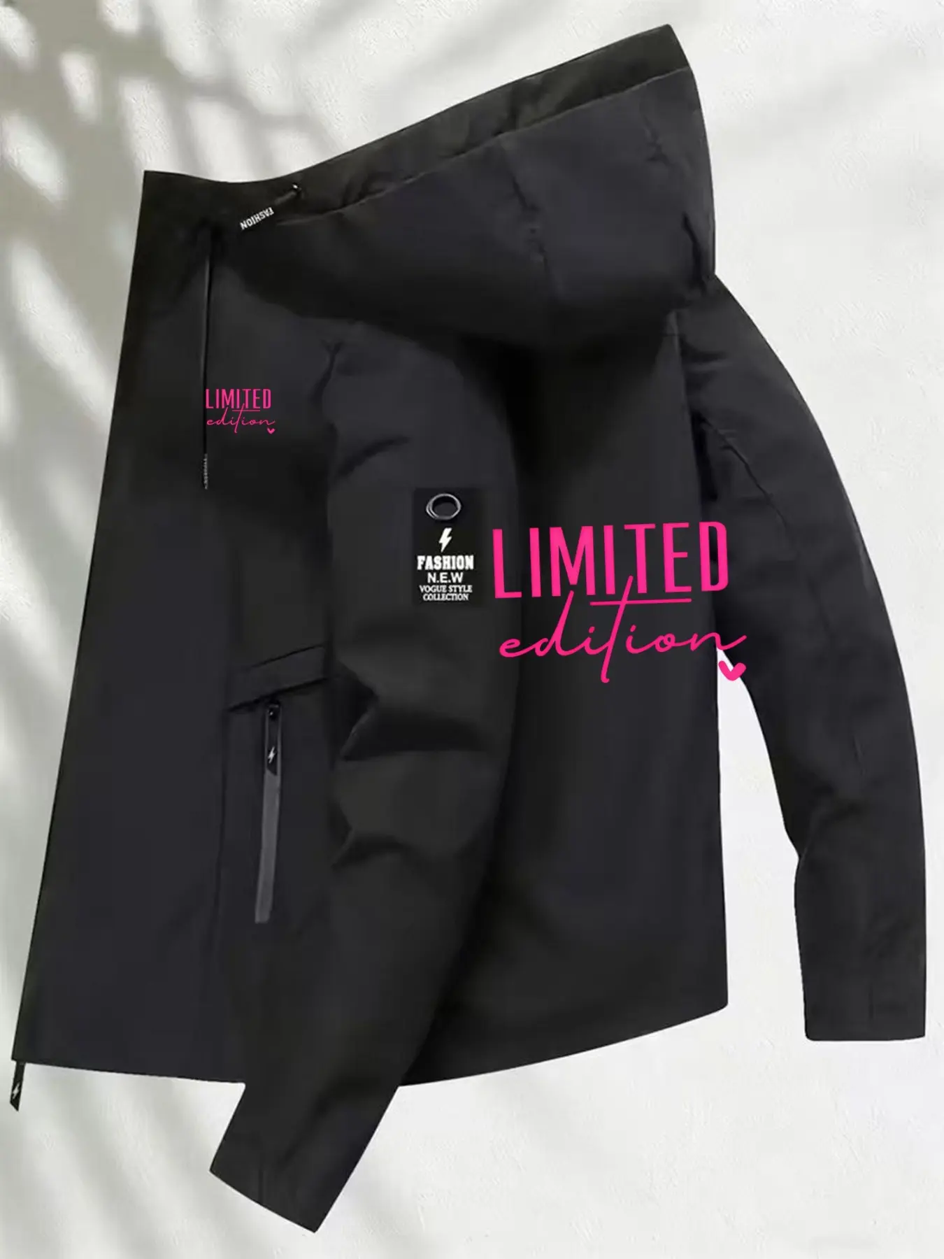Women's Sport Jacket, Lightweight Windproof Warm Hooded Zipper Pocket Long Sleeve Outdoor Casual Coat, Perfect Gift for Women