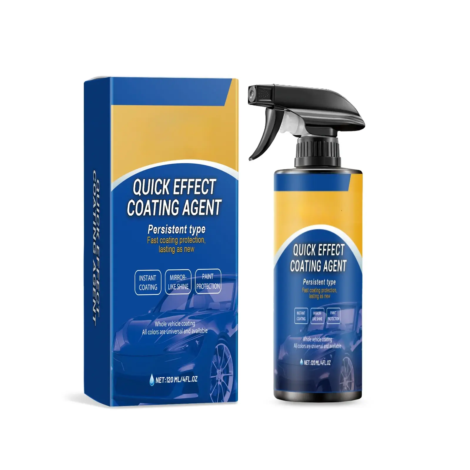 Car Coating Spray, Car Care Reconditioning Car Paint Waxing Spray Coating Sealing Glaze