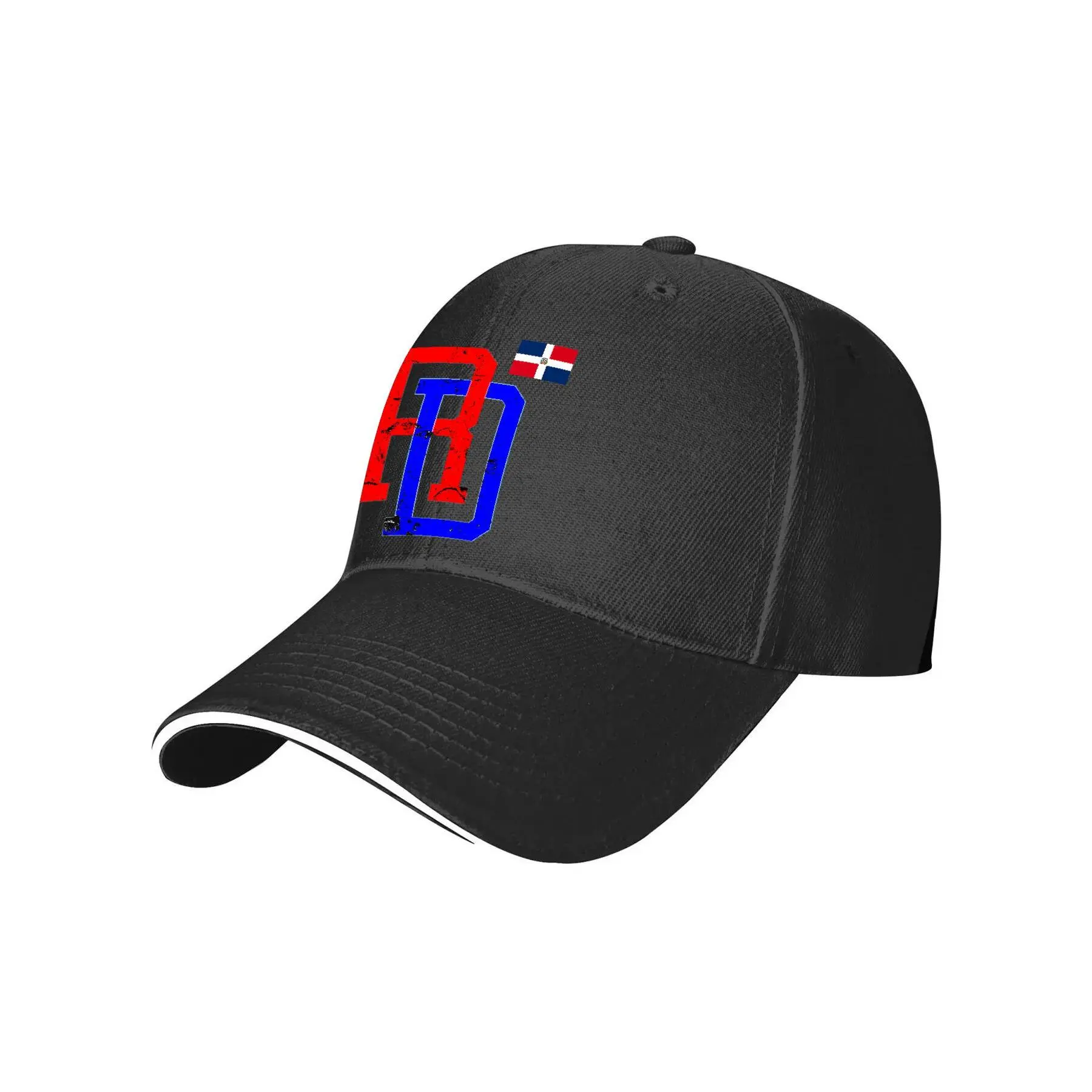 Dominican Republic RD Flag Pride Baseball Cap - Adjustable, Breathable, Casual Daily Dominican Novelty Aesthetic Graphic Baseball Themed Hat, Baseball Themed Hats, Durable