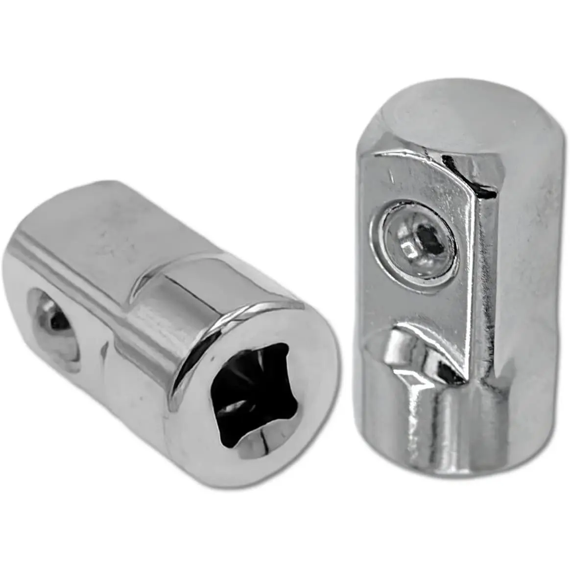 2-Pack 1/4 to 1/2 Inch Drive Socket Adapter for  Wrench | female to male conversion,  driver compatible, extension wrench tool, size change adapter, garage and auto repair use