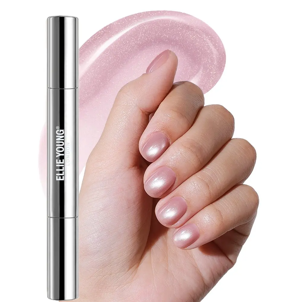 [ Ballet Slipper ] ELLIE YOUNG One-Step Gel Polish Pen, No Base or Top Coat Needed, UV/LED Gel Polish, Salon-Quality Nails at Home,Pocket Salon, Nail Polish