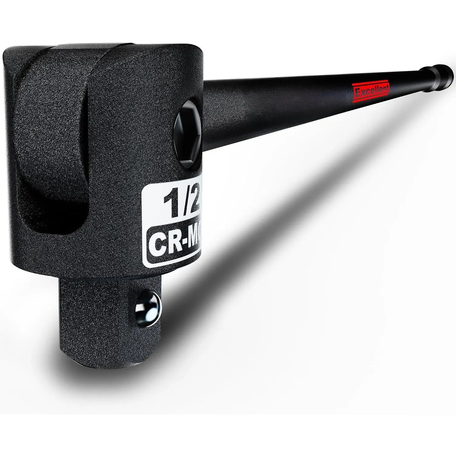 1/2" Drive 25-Inch Breaker Bar, Heavy Duty Extension Breaker Bar with 250° Swivel , CR-MO Steel, Defeats Rusted and Frozen Fasteners