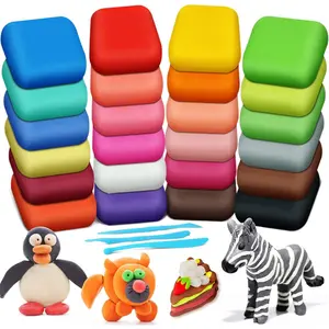Magic Clay - Air Dry Clay 24 Colors, Modeling Clay for Kids with Tools, Toys Gifts for Age 3 4 5 6 7 8+ Years Old Boys Girls Kidsfidget toys