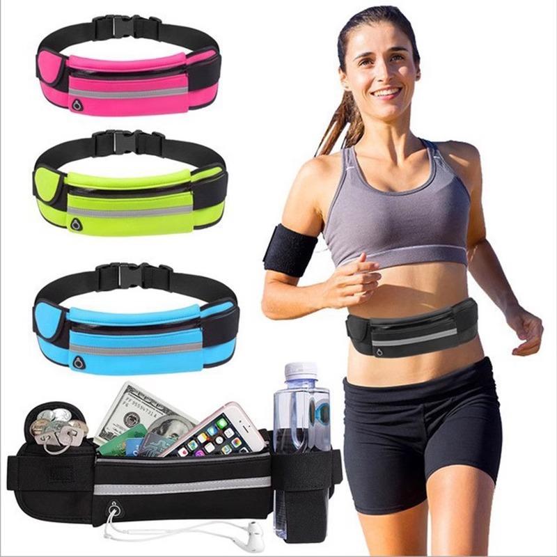 Running fanny pack Multifunctional waterproof and anti-theft close-fitting mobile phone belt Sports fitness men's and women's small kettle bag Cycling bag