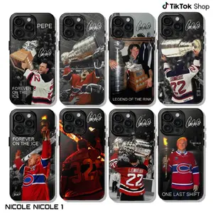Pepe One Last Shift Signature Phone Case, Rip Claude Lemieux 1965-2026 Hockey Phone Cover, Forever On The Ice Legend Of The Rink Suitable for iPhone 17-11 Pro Max/Plus and  Samsung Galaxy S23-25