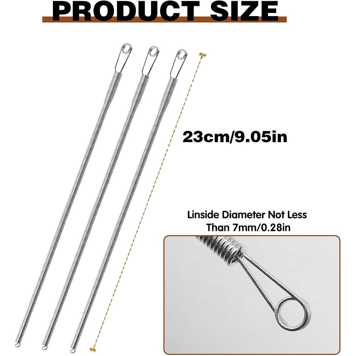 3 count Spring Drawstring Threader Tool Bendable Rope Threader Clip Multi-Purpose Hoodie String Threader Drawstrings Replacement Tool Hand Sewing, Spring Loop Threader for Sweatpants Shorts Jackets 3 count Spring Drawstring Threader Tool Bendable Rope Threader Clip Multi-Purpose Hoodie String Threader Drawstrings Replacement Tool Hand Sewing, Spring Loop Threader for Sweatpants Shorts Jackets