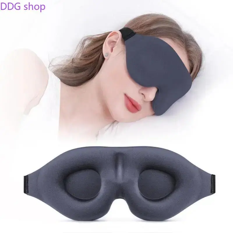 3D Full Shading Sleep Blindfold Soft Breathable Eye Mask for Relaxation, Stress Relief, and Nap Time Relieve Eye Fatigue, Perfect for Night Sleep, Lunch Breaks, Travel & Self-Care