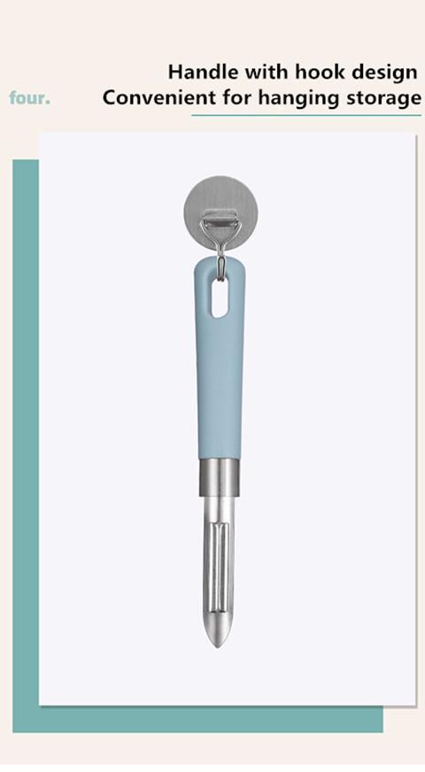 1pc Vegetable Peeler with Non-Slip Handle and Sharp Blade - Effortlessly Peel Vegetables and Fruits with Kitchen