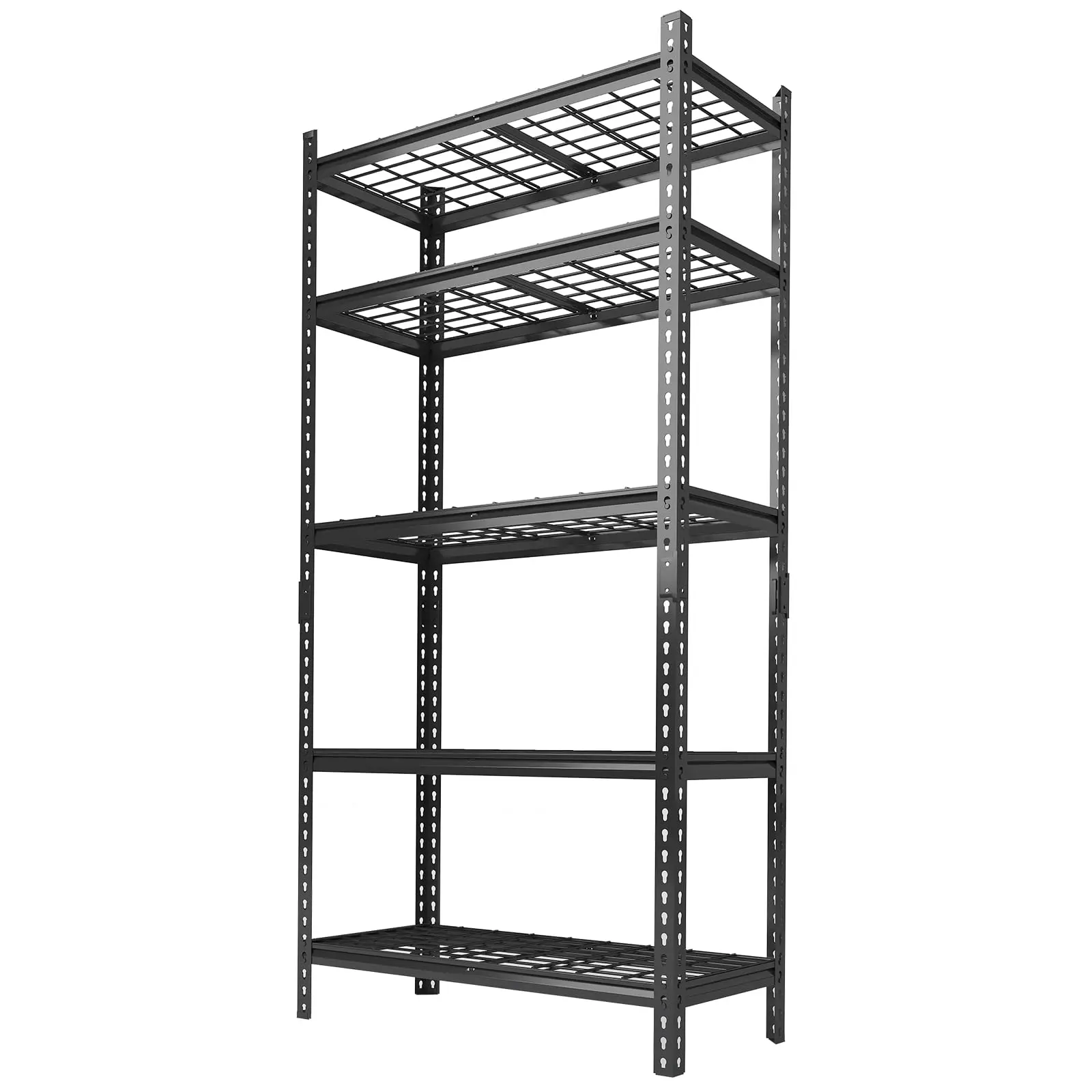 Garvee Storage Shelf 2200 lbs, Heavy Duty Adjustable Metal 5-Tier Shelf for Garage, Kitchen, Pantry, Warehouse, Basement, 36 inches wide x 16 inches deep x
