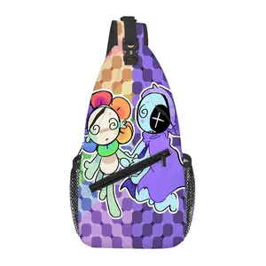 Dandy's World Anime Crossbody Bag Casual Sling Bag for School Travel Outdoor