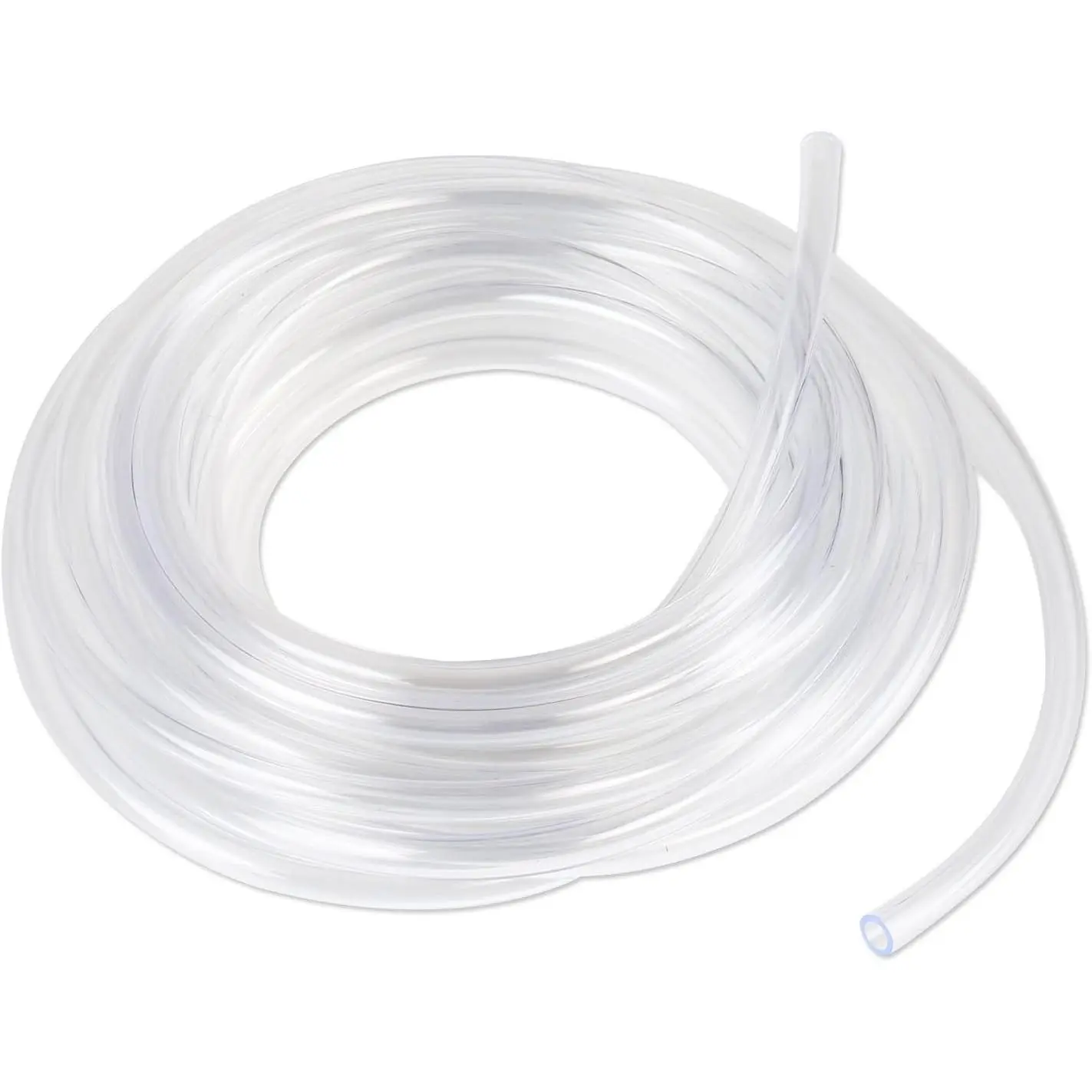 10  - 1/4" ID x 3/8" OD Clear Vinyl Tubing, Translucent Plastic PVC Tubing Hose Pipe for Water Air Pump