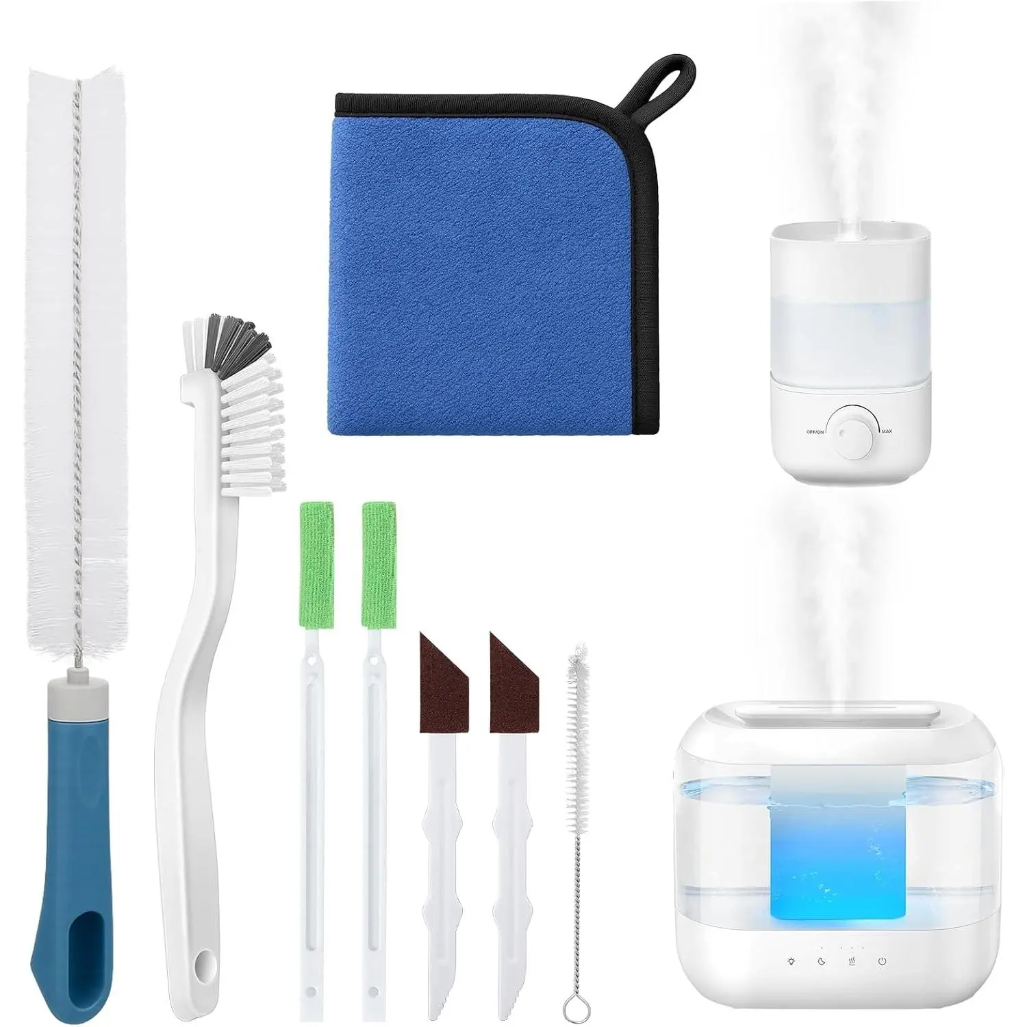 Humidifier Cleaner Brush Kits,8Pcs Humidifier Cleaning Brushes Tools AccessoriesGift