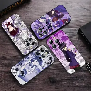 Komi Can't Communicate Anime Phone Case Cute Manga Lightweight Protective Cover Compatible with iPhone 11-17 Pro Max/Plus & Samsung Galaxy S23-S25