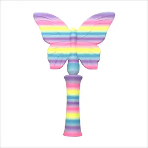 3D Butterfly Tap to Pay Card Holder, NFC RFID Contactless Payment Card Clip, Portable Magic Wand Card Sleeve, Cute Fantasy Wallet Accessory for Quick Checkout, Travel, Daily Carry & Gift Idea