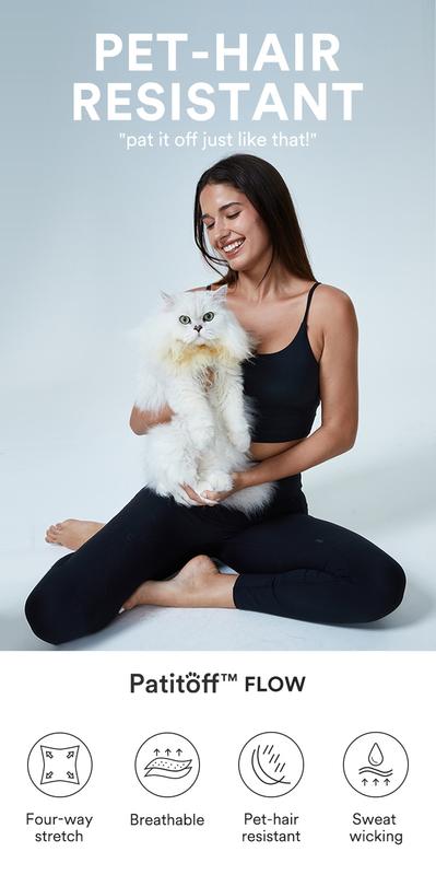 Halara Patitoff Flow Pet Hair Resistant High Waisted Tummy Control 2-in-1 Bodycon Mini Casual Skirt