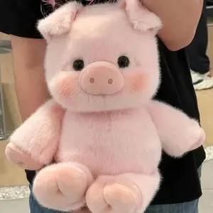 New Design Soft Pig Stuffed Animal Plush Pillow Cute Emotional Support Plush Toy 17.7inch Plush Pillow