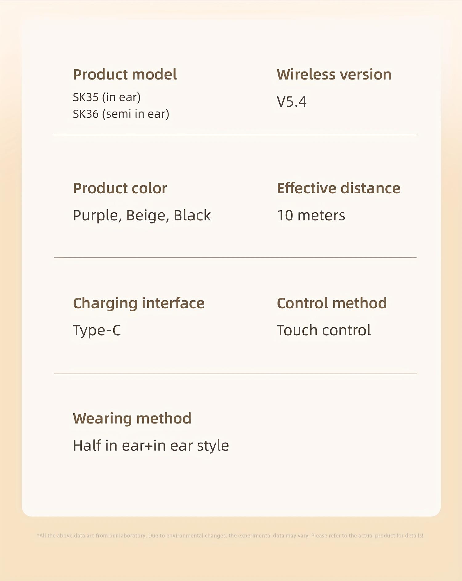 2 Pairs Wireless Earbuds – Mini Invisible Bluetooth 5.4 Headphones with LED Display, Perfect for Sleep, Sports & Gaming