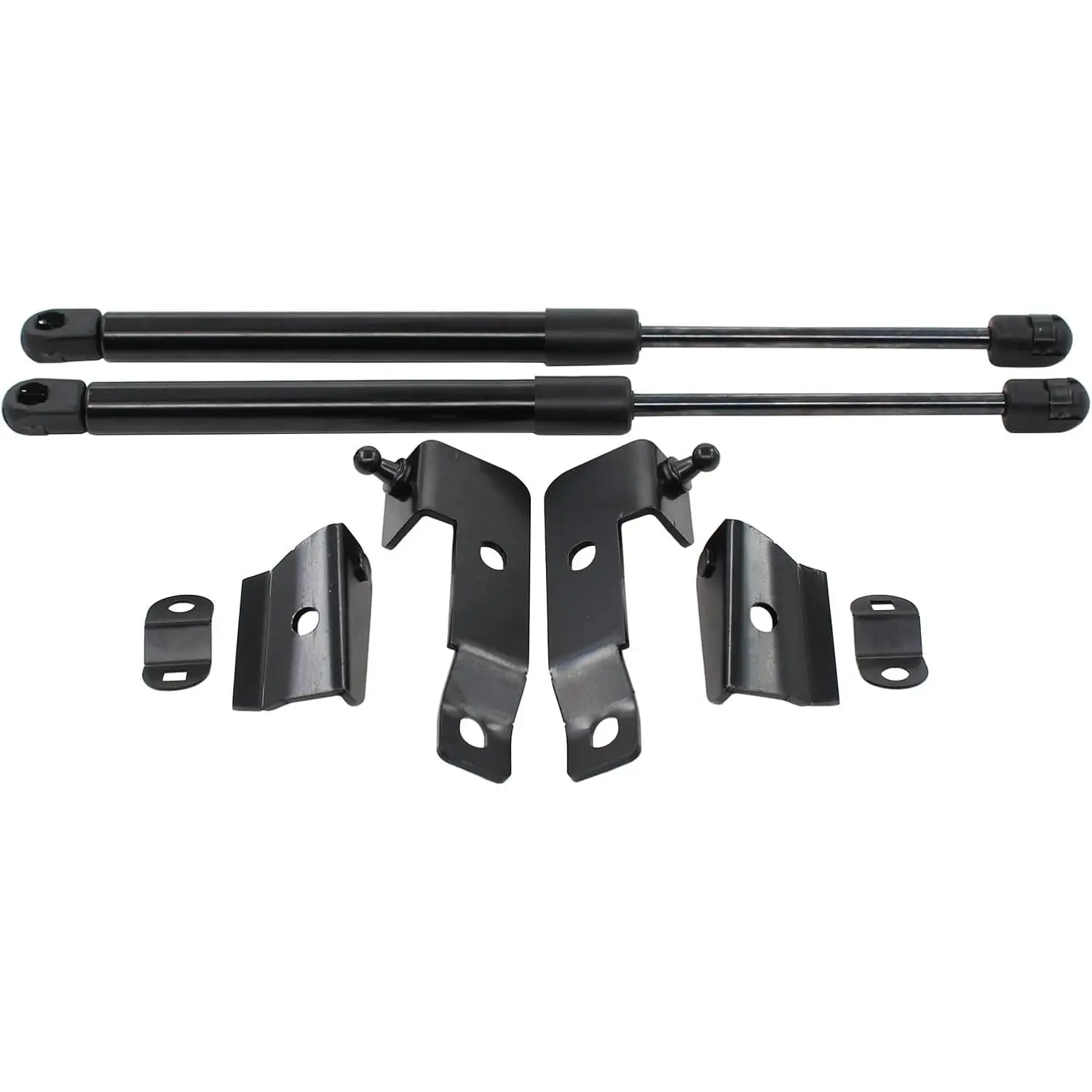 2Pcs Front Left and Right Hood Lift Support Kit for Frontier Navara Pathfinder Xterra 2004-2018