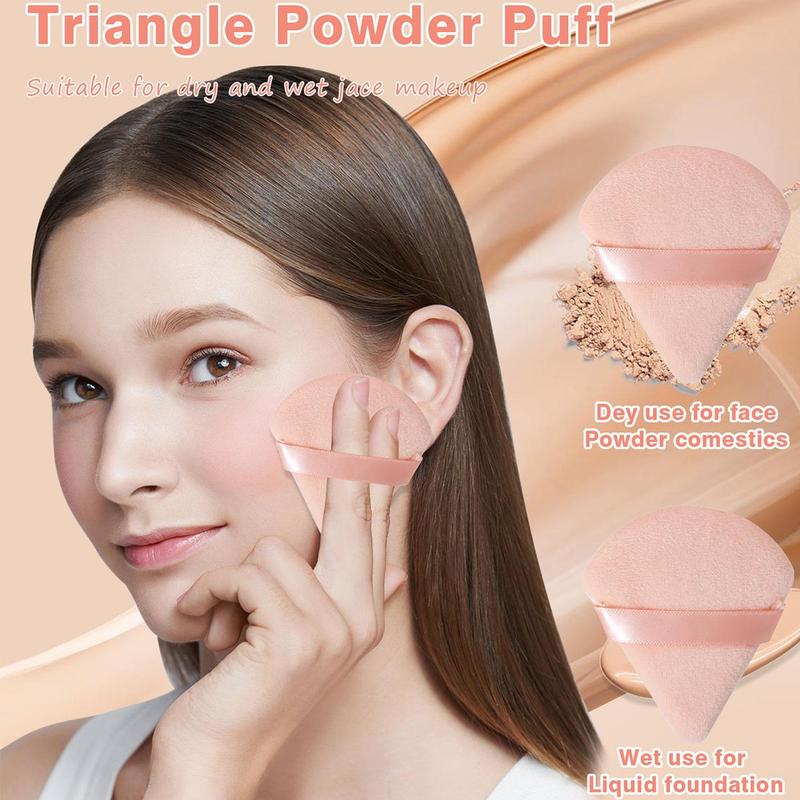 Summer Makeup Tool Set, 18pcs/set Sponge & Mini Powder Puffs & Triangular Puff & Cleaning Mat & Brush & Headband & Wristband & Face Puff, Cruel Summer, Makeup Products, Christmas, Christmas Gift