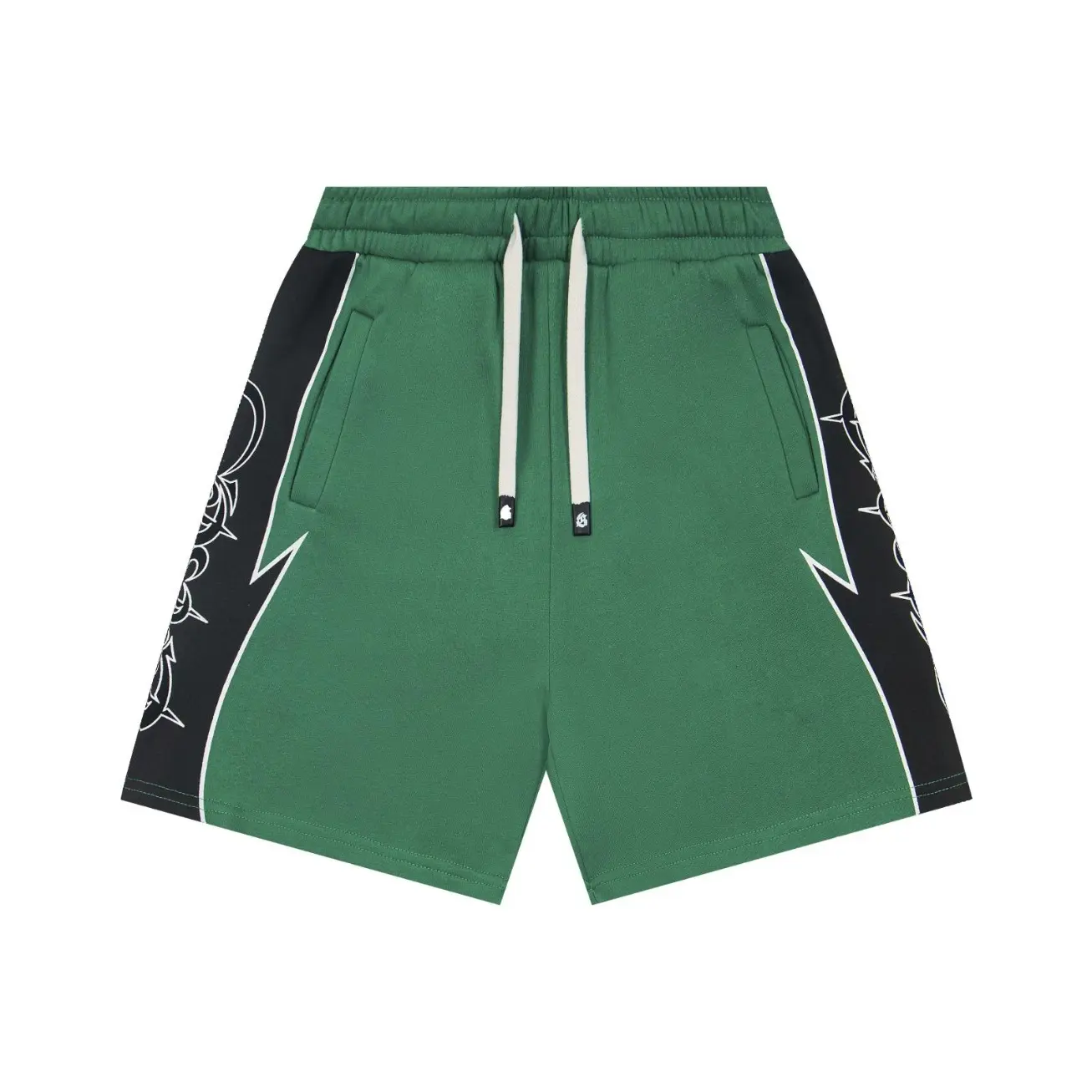 GOD SPEEDS Vintage Washed Cotton Letter Print Sweat Shorts, Unisex Oversized Drawstring Streetwear Shorts, Loose Fit Graphic Hip Hop Y2K Casual Athletic Shorts, Lightweight Summer Gym Beach Lounge Shorts for Men Women, Urban Festival Fashion, Unisex Sizes