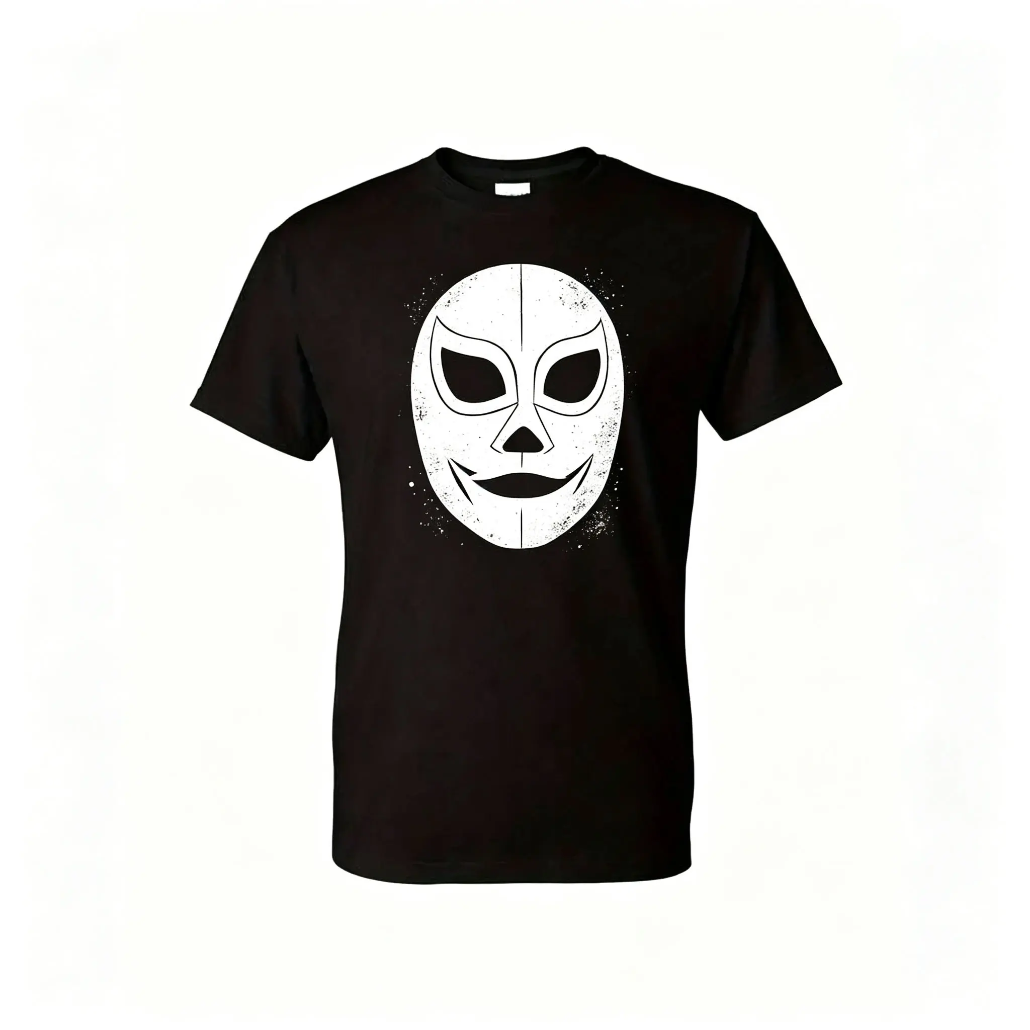 Men's El Rayo De Jalisco Classic Fit T-Shirt - Soft Lucha Libre Graphic Top, Digital Print Streetwear for Halloween, Vintage Style, Shortsleeve