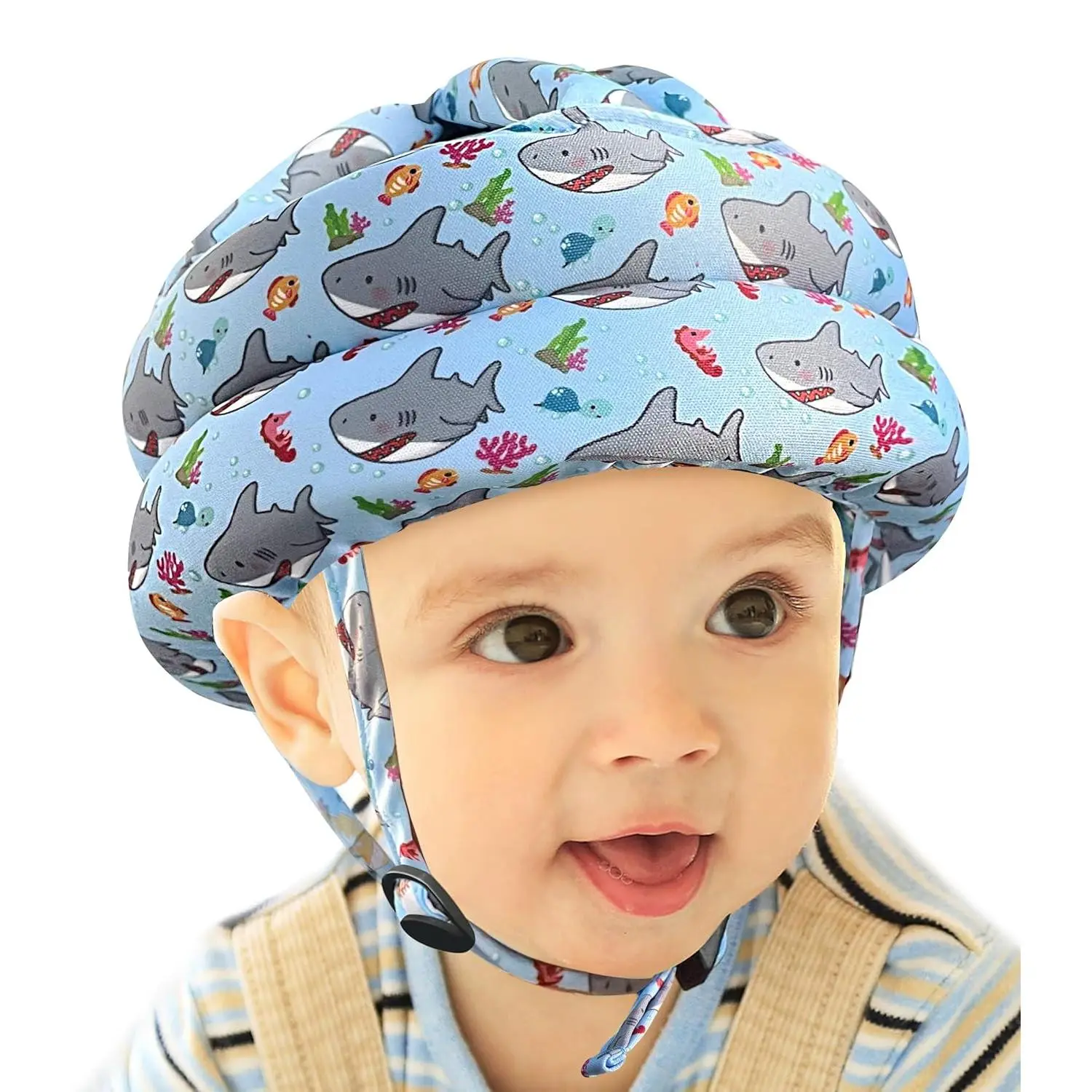 Baby Helmet  Crawling & Walking - Head Protector  Infants, Soft Cushion Safety Headguard, Toddler Inflatable Helmets 6-12 Months