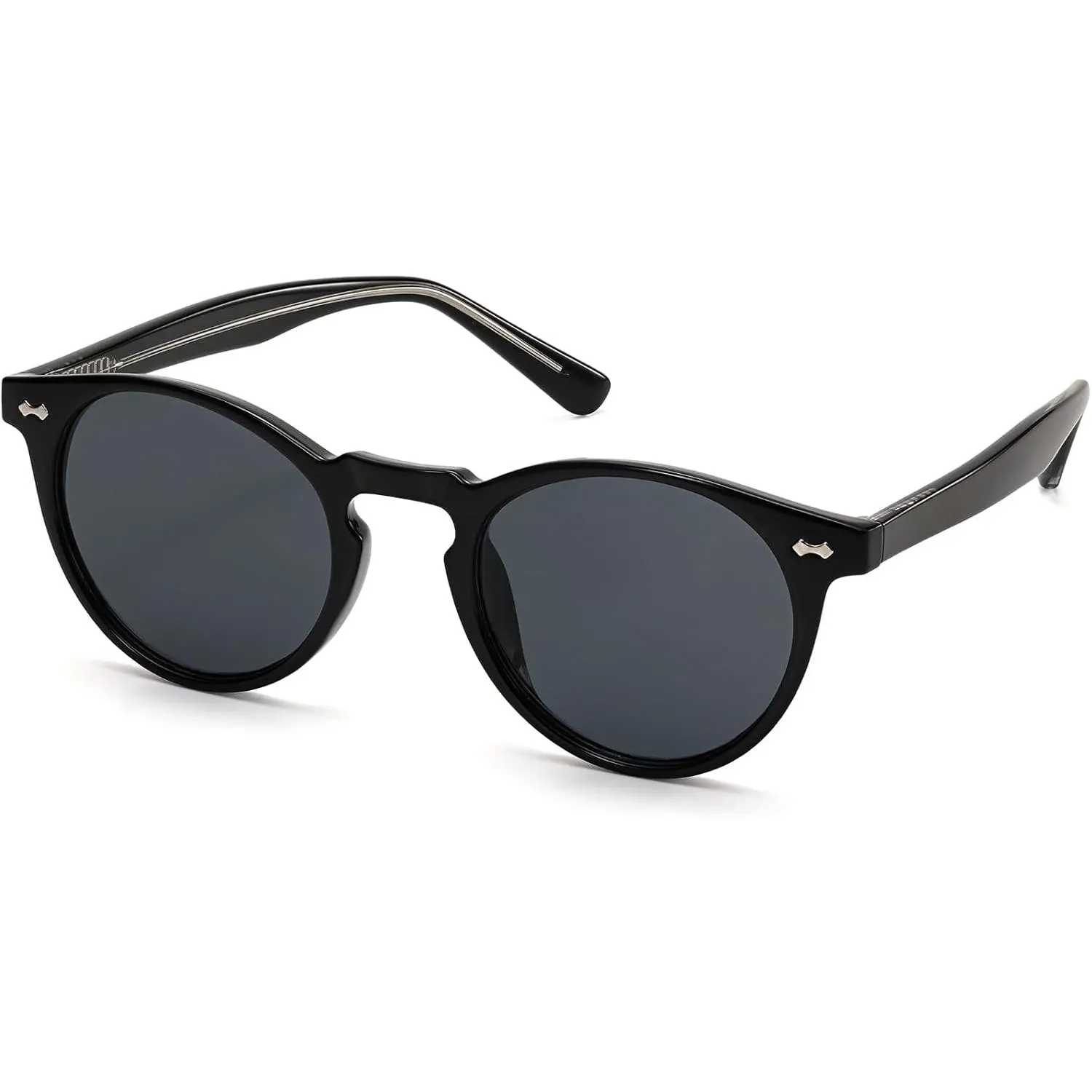 Small Retro Round Sunglasses for Women Men UV400 Protection  Designer Trendy Frame