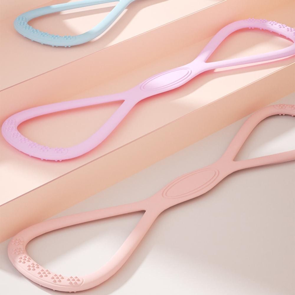 2026 Upgraded Figure 8 Silicone Resistance Band 35LB, Quick Rebound Exercise Band for Yoga Pilates Home Gym