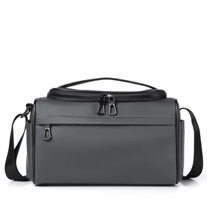 New Waterproof Toiletry Bag For Men, Dry And Wet Separation Travel Organizer Pouch With Multiple Divided Pockets For Shaving Kits And Toiletries, Sturdy Water Resistant Fabric,Ideal For Business Trips, Long Distance Travel,Daily Travel Storage Needs