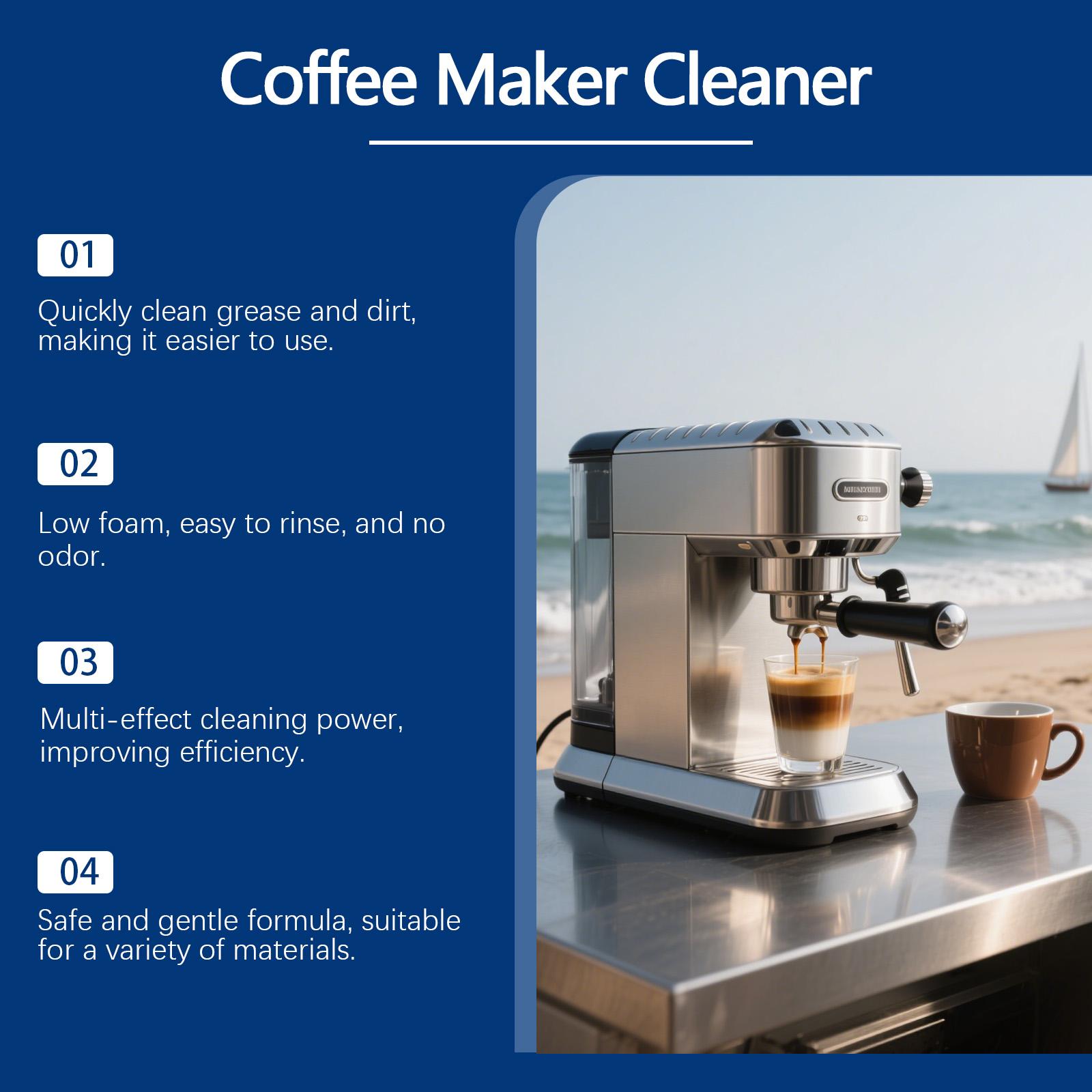 AMZ Coffee Machine Cleaning Tablets: Daily Gentle Cleaning Of Stains And Scale. Portable And Universal Coffee Machine Cleaning And Care Tablets